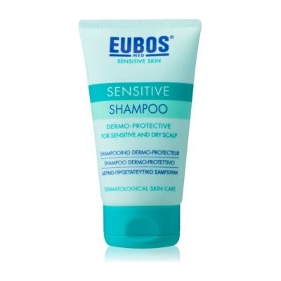 Eubos Sensitive ochranný šampon pro suchou a citlivou pokožku hlavy With Panthenol Wheat Protein and Skin-Soothing Thermal Water 150 ml