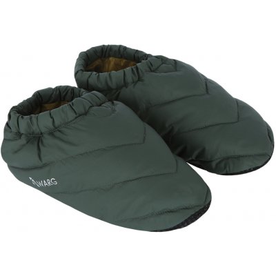 Péřové papuče Warg Sirius Warmies zelená – Sleviste.cz
