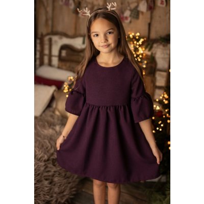 Lily Grey boho šaty v kouzelné bordo – Sleviste.cz