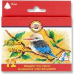 Koh-i-noor Trojhranné voskovky 12ks 24284 – Zboží Mobilmania
