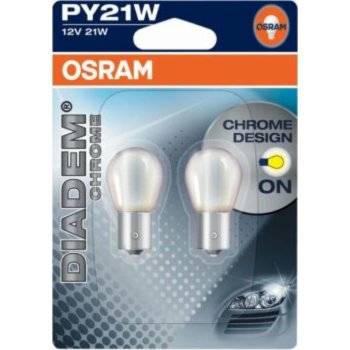 Osram Diadem Chrome PY21W BAU15s 12V 21W od 156 Kč - Heureka.cz