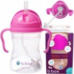 B.box hrneček s brčkem růžový 240 ml – Zboží Dáma