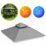 MultiGarden 1701-C3X3-GRAY ŠEDÁ Náhradní střecha pro zahradní altán 3x3 m s větracím otvorem – Zboží Dáma MultiGarden 1701-C3X3-GRAY ŠEDÁ Náhradní střecha pro zahradní altán 3x3 m s větracím otvorem – Zboží Dáma