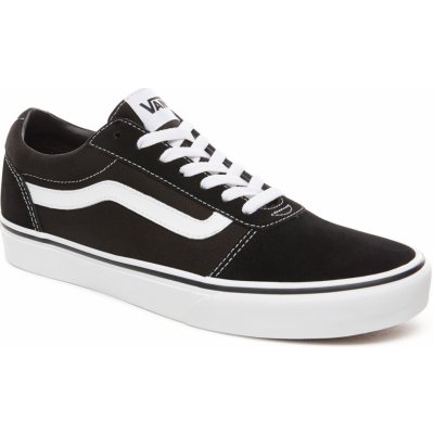 Vans Ward Suede/Canvas/black/white – Zboží Mobilmania