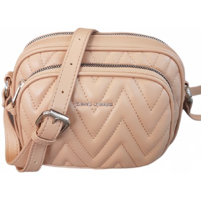 David Jones dámská crossbody kabelka růžová 6712-2 Pink – Hledejceny.cz