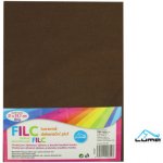 filc 1mm dekorační, 20x30cm hnědý – Hledejceny.cz