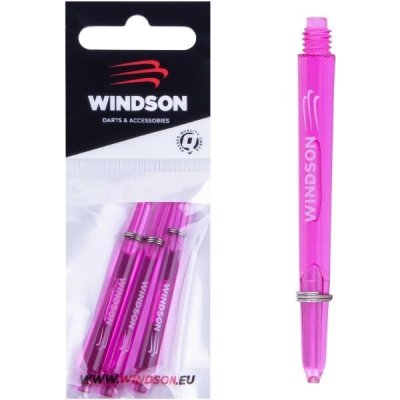 Windson NYLON SHAFT MEDIUM 3 KS Sada náhradních nylonových násadek, růžová, UNI – Zbozi.Blesk.cz