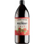 RICINOVÝ OLEJ NERAFINOVANÝ LISOVANÝ ZA STUDENA PŘÍRODNÍ VE SKLE 1000 ml – Zboží Dáma