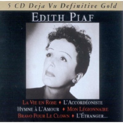 PIAF EDITH - 5 DEFINITIVE GOLD CD – Zboží Mobilmania