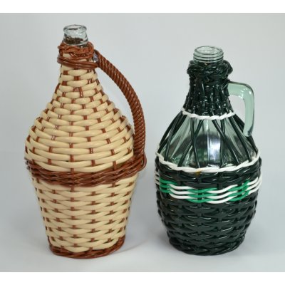 Kinekus Demižón sklenený opletený 1L KIN3028001 – Zbozi.Blesk.cz