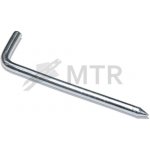 MTR Skoba zatloukací kulatá Varianta: Skoba zatloukací kulatá 80x4,5mm Zn – Hledejceny.cz