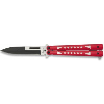 Nůž Motýlek Albainox 36236 červený – Zboží Mobilmania
