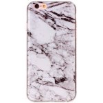 Pouzdro AppleKing ochranné plastové Apple iPhone 6 / 6S - bílé mramor – Zboží Živě