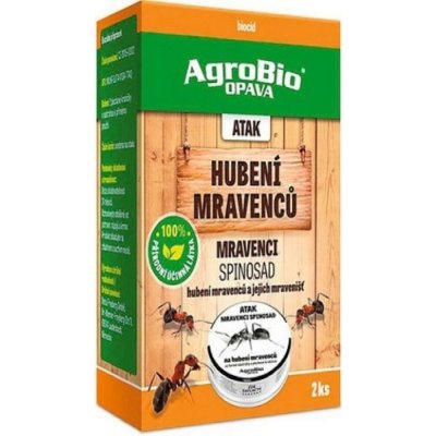 AgroBio Atak Mravenci Spinosad domečky 2 ks – Zboží Dáma