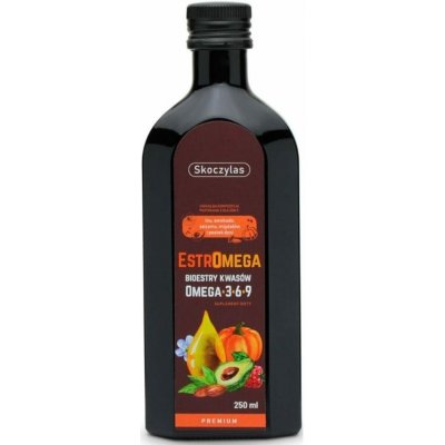 Purelab Marek Skoczylas Estromega, Bioestery omega 3-6-9 prémiových kyselin 250 ml Malina – Hledejceny.cz