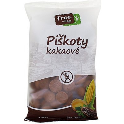 Perníky Piškoty bezlepkové kakaové 120 g – Zboží Dáma