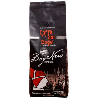 Caffé del Doge Nero zrnková 1 kg – Hledejceny.cz