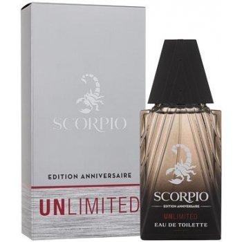 Scorpio Unlimited Anniversary Edition toaletní voda pánská 75 ml