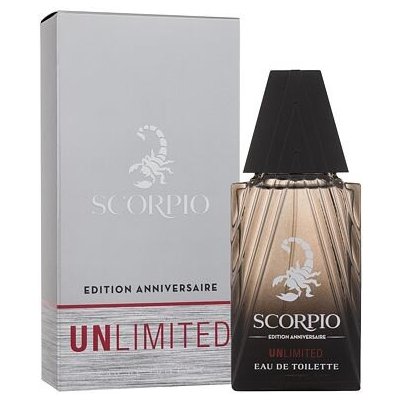 Scorpio Unlimited Anniversary Edition toaletní voda pánská 75 ml