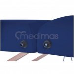 Medimas dřevěný masážní stůl lehátko Prosport 2 Deluxe modrá – Zboží Mobilmania