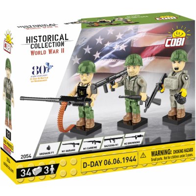 COBI 2054 Figurky vojáků Americká armáda Den D 1944 80. výročí – Zboží Dáma