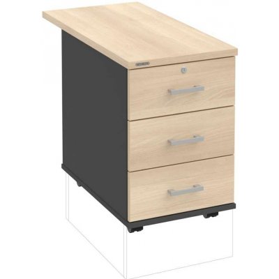 Hobis K 33 Z P 80 3 zásuvky léta podél 80 cm antracit akát – Hledejceny.cz