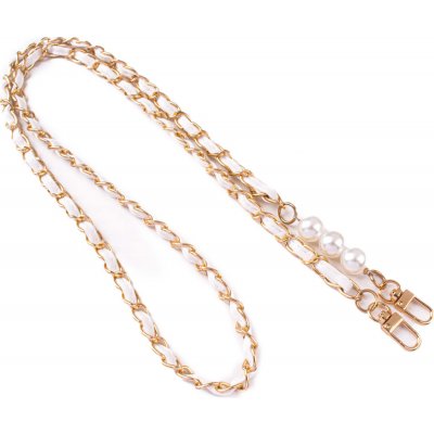 Šňůrka na mobil Pearl bílá 126693 – Hledejceny.cz