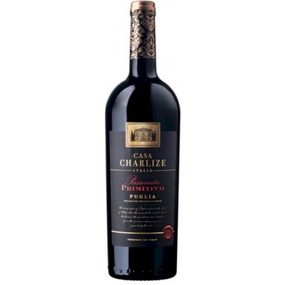 Casa Charlize Passonata Primitivo IGT 14% 0,75 l (holá láhev) – Zboží Mobilmania