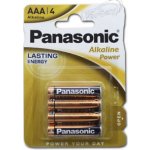 Panasonic Alkaline Power AAA 4ks LR03APB/4BP – Zboží Živě