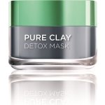 L'Oréal Pure Clay Detox Mask intenzivní čistící pleťová maska 50 ml – Zboží Dáma