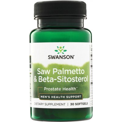 Swanson Saw Palmetto + Beta-Sitosterol 30 kapslí – Hledejceny.cz