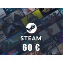 Valve Steam Dárková Karta 60 €