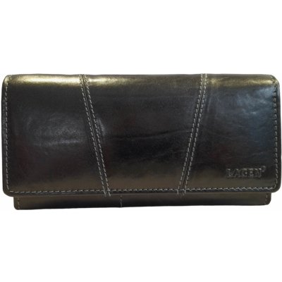 Lagen dámská kožená peněženka černá PWL-388/T black – Zboží Mobilmania