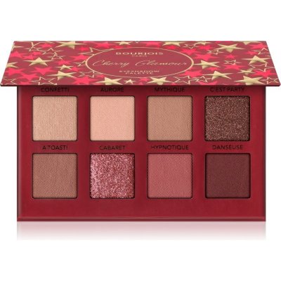 Bourjois Paris Cherry Glamour Eyeshadow Palette paletka očních stínů 03 Cherry Glamour 6,8 g – Sleviste.cz