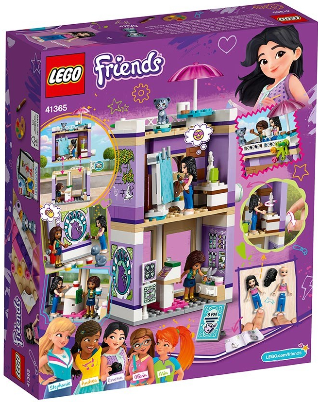 LEGO® Friends 41365 Emma a umělecké studio od 689 Kč - Heureka.cz