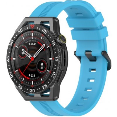 PROTEMIO RUBBER Silikonový řemínek Huawei Watch Buds / GT3 SE / GT3 Pro 46mm světle modrý 59918
