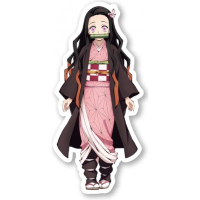 Demon Slayer Samolepka Nezuko Posture – Zboží Živě