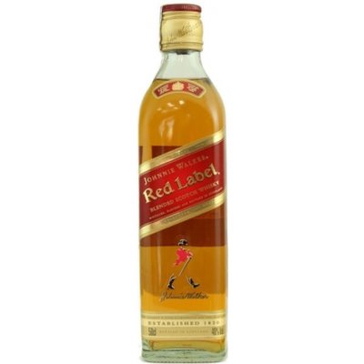 Johnnie Walker Red Label 40% 0,5 l (holá láhev) – Zboží Mobilmania