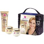Dermacol Gold Elixir denní a noční krém 2 x 50 ml + péče 75 ml + kufřík dárková sada – Zboží Dáma