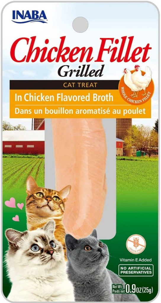 Churu Cat Grilled Chicken Fillet in Flavored Broth 25 g
