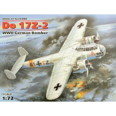 ICM Dornier Do 17Z-2 German Bomber WWII 72304 1:72