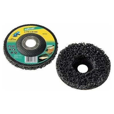 WOLFCRAFT 1673000 Kotouč univerzální čisticí pro úhlové brusky 115mm – Zboží Dáma