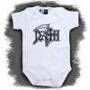 Kojenecké body body dětské Death Logo White Metal Kids