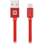 Swissten 71521206 USB/USB-C, 1,2m, červený – Hledejceny.cz