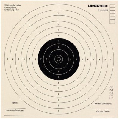 Papírové terče Umarex 17x17cm 1000ks – Zboží Dáma