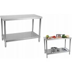 Royal Catering Nerezový Stůl RCAT-120/70 – Zboží Dáma