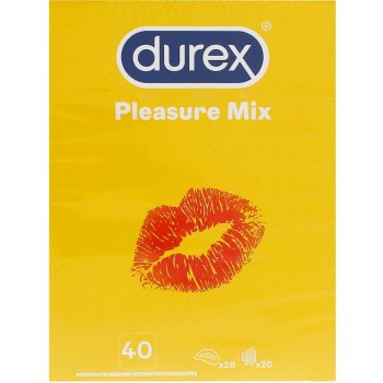 Durex Pleasure MIX 40 ks