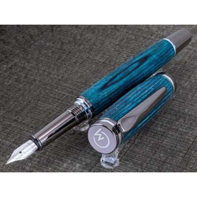 Superior Blue Wood Brilliance gunmetal chrome 3197