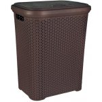 Orion s víkem RATAN 55 l hnědý – Zboží Dáma