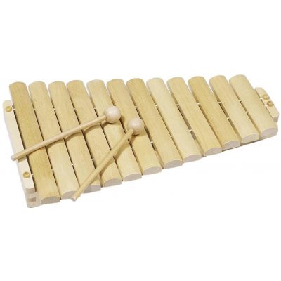 Goki Xylofon dřevěný 12 tónů 35 cm